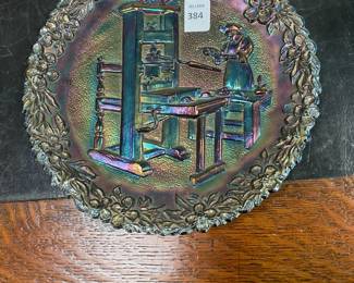 Fenton Carnival Plate