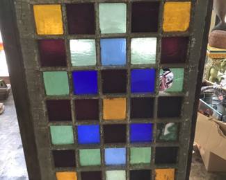 Stained glass window