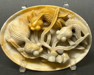 Chinese soapstone carving 