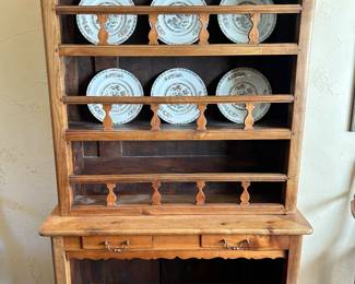 18th century French Cherrywood Vassilier aka hutch in America aka Dresser in Great Britain 