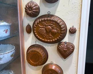 Old Copper Molds 