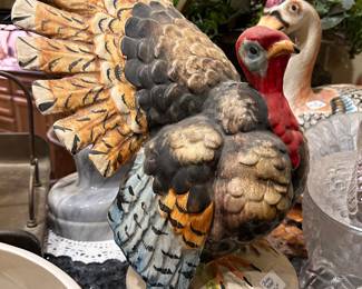 Italian Pottery of an American Turkey 