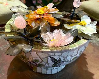 Chinese carved rose quartz  