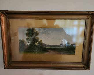 Very Early Print Great Frame 