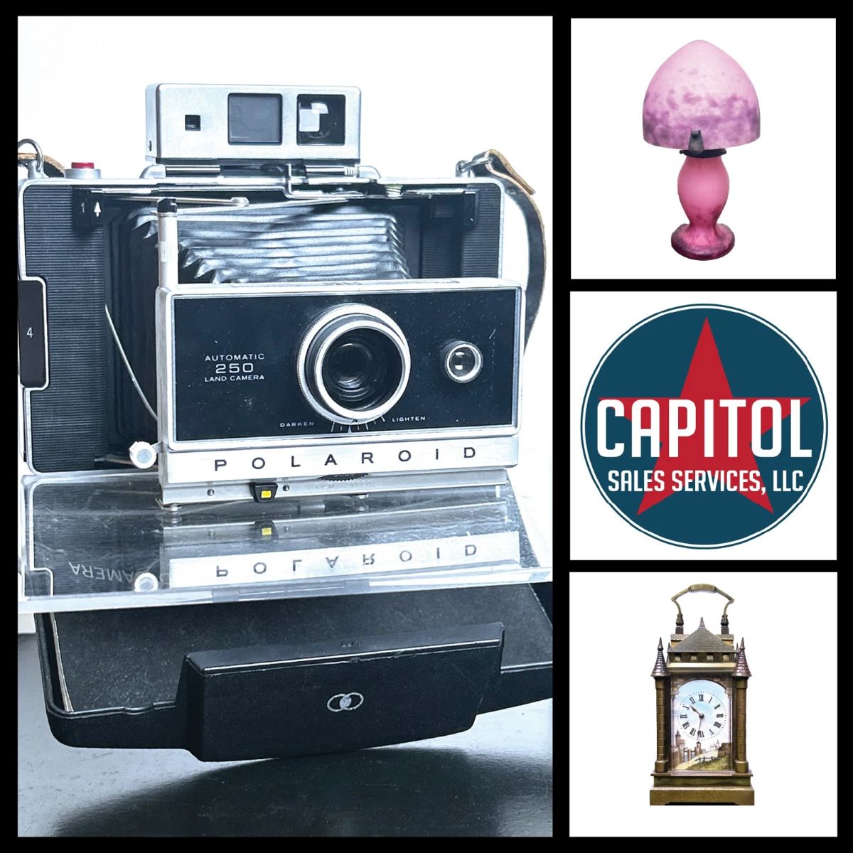 Part II Massive Antique Vintage Online Estate Auction Sale .......To register so you can place bids go to www.capitolsalesservices.hibid.com