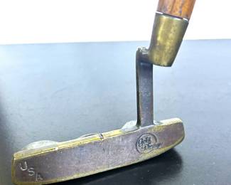 Vintage Gold Designs putter for Baylor University 