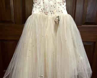 1950s little girls dance recital dress 