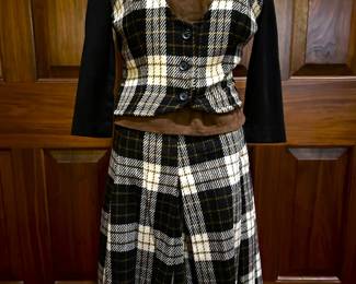Vintage tweed outfit 