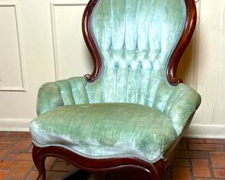 Circa 1950 Antique style parlor rocking chair