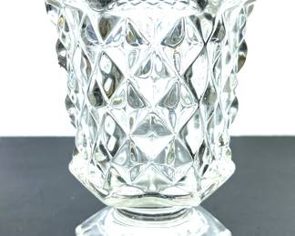 Antique mid 1800s Flint Glass Spooner by Boston & Sandwich 