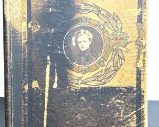 Antique book, The Illustrated American Stage  regarding the actress Maude Adams