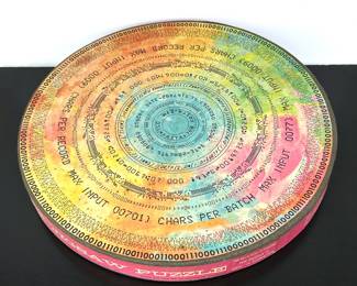 Vintage Jigsaw Puzzle Computer Talk 