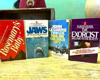 Vintage classic paperback novels that became movies 