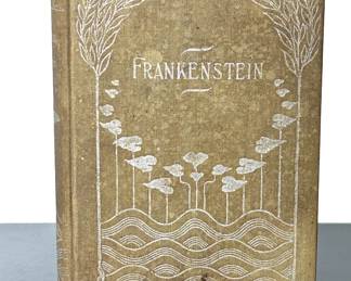Antique Book, 1899 Edition of Mary Shelley's Frankenstein 
