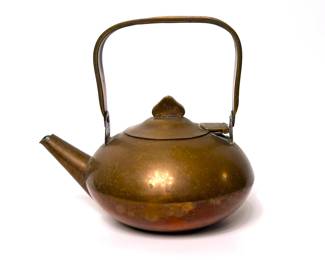 Vintage Peggy Page copper kettle 