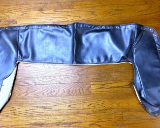 New old stock, boot cover for a 1964 Chrysler convertible that was purchased from Fred Oakley Motors that was once on Zangs blvd in Dallas. 