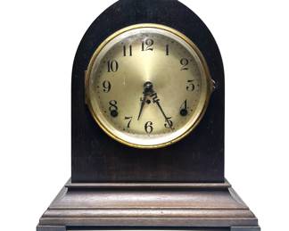 Antique Seth Thomas mantle clock with its original Seth Thomas price tag 