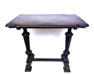 1920s Mahogany Jacobean Revival style low end table 
