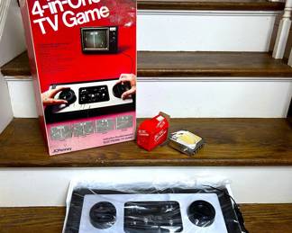 Vintage Electronic 4 in One Game system from J.C. Penney which was never opened. 