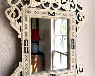 Bone Inlay Mirror