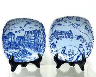 Mid Century Plates by Stavangerflint