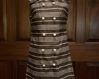 Mid to late 1960s dress sold through Neiman Marcus