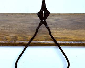Antique City Ice Delivery tongs for blocks of ice 