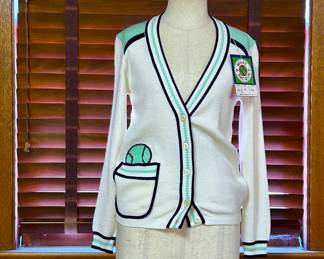 Vintage tennis sweeter by the brand, What A Racquet 