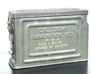 Vintage Ammunition Box 