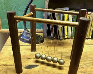 Mid century 'Swinging Wonder' Newton's cradle 