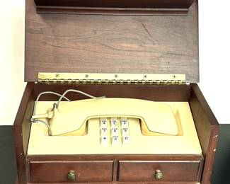 Retro stowaway telephone by Western Electric 