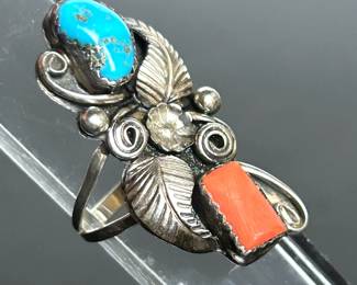 Southwestern Navajo Silver Ring