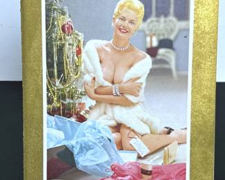 Rare 1950s Playboy Magazine Subscription Gift Notice  .....To register so you can place bids go to www.capitolsalesservices.hibid.com 