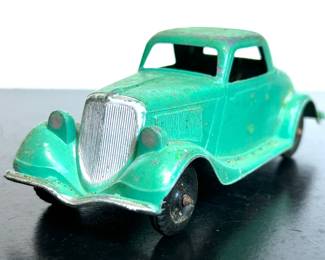 Vintage Hubley toy roadster car 