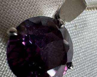 Sterling Silver Necklace with Pendant