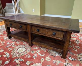 Pottery Barn 4 Drawer Coffee Table (26"D x 54"W x 18"H)