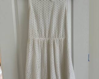 Women's Juicy Couture Sleeveless Eyelet Dress Size 2