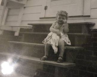 This photo was on a photo box. The vintage picture just made me laugh - we have all had that one day blues when we had to sit in time out!!!