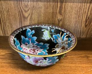CHINESE CLOISONNE BOWL