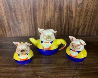 PIG TEAPOT SET