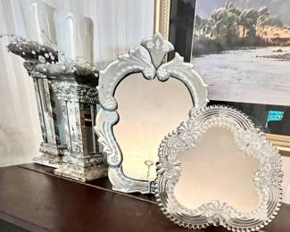 Small Venetian Style Mirrors