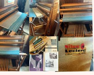 Nilus Leclerc Vintage Weaving Loom 