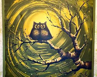 C. Roberts owl painting