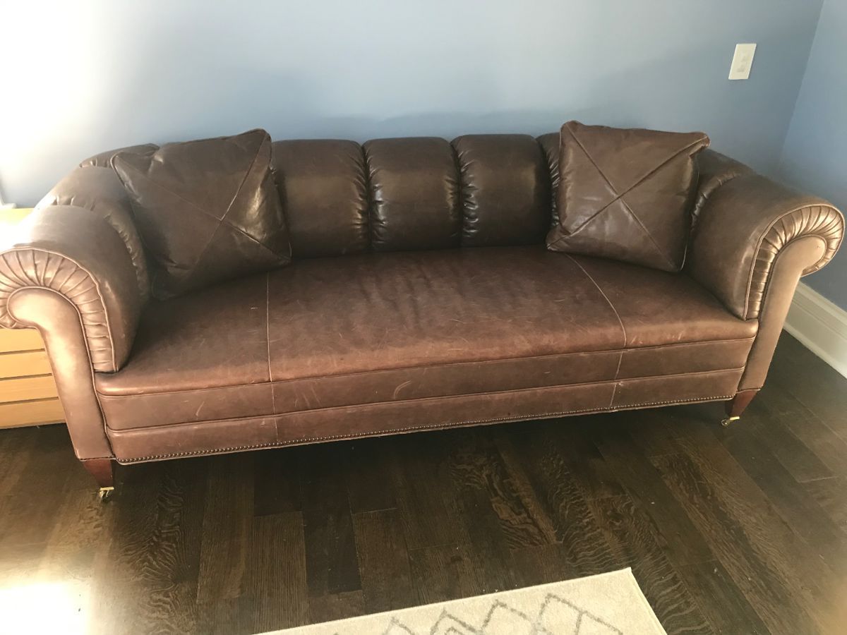 Baker leather sofa
$1,200
