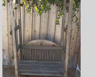 Garden Trellis-type Planter/Bench