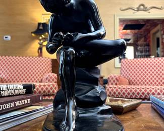 Boy and Thorn bronze