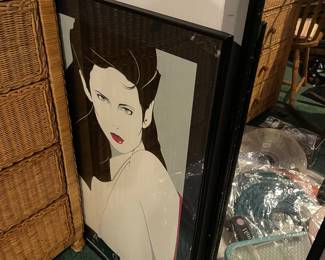 Huge collection of Lithgrophs and posters of the artist Patrick Nagel