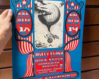 Country Joe and the fish (hi Phil!) original poster Avalon Ballroom