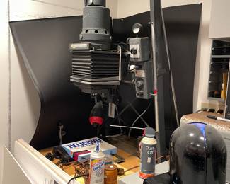 Vintage dark room equipment