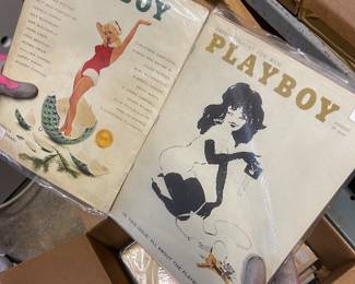 We have a 40 Box lot of girlie magazines that we are selling for $2000  From 1957 - 1996 Playboy etc.  We would like to sell this presale